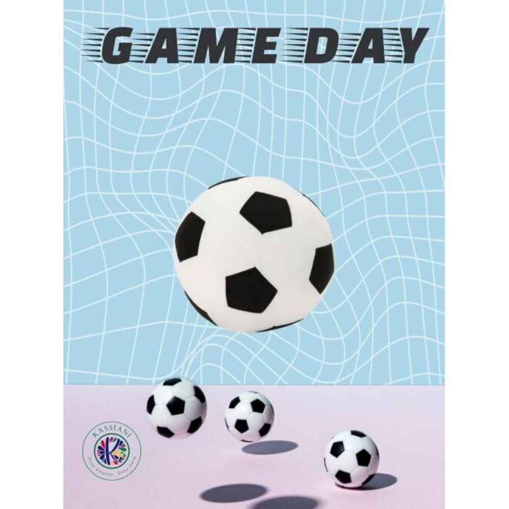 IKEA SPARKA Soft Toy Soccer Ball - Black/White 7 ¾ "‎